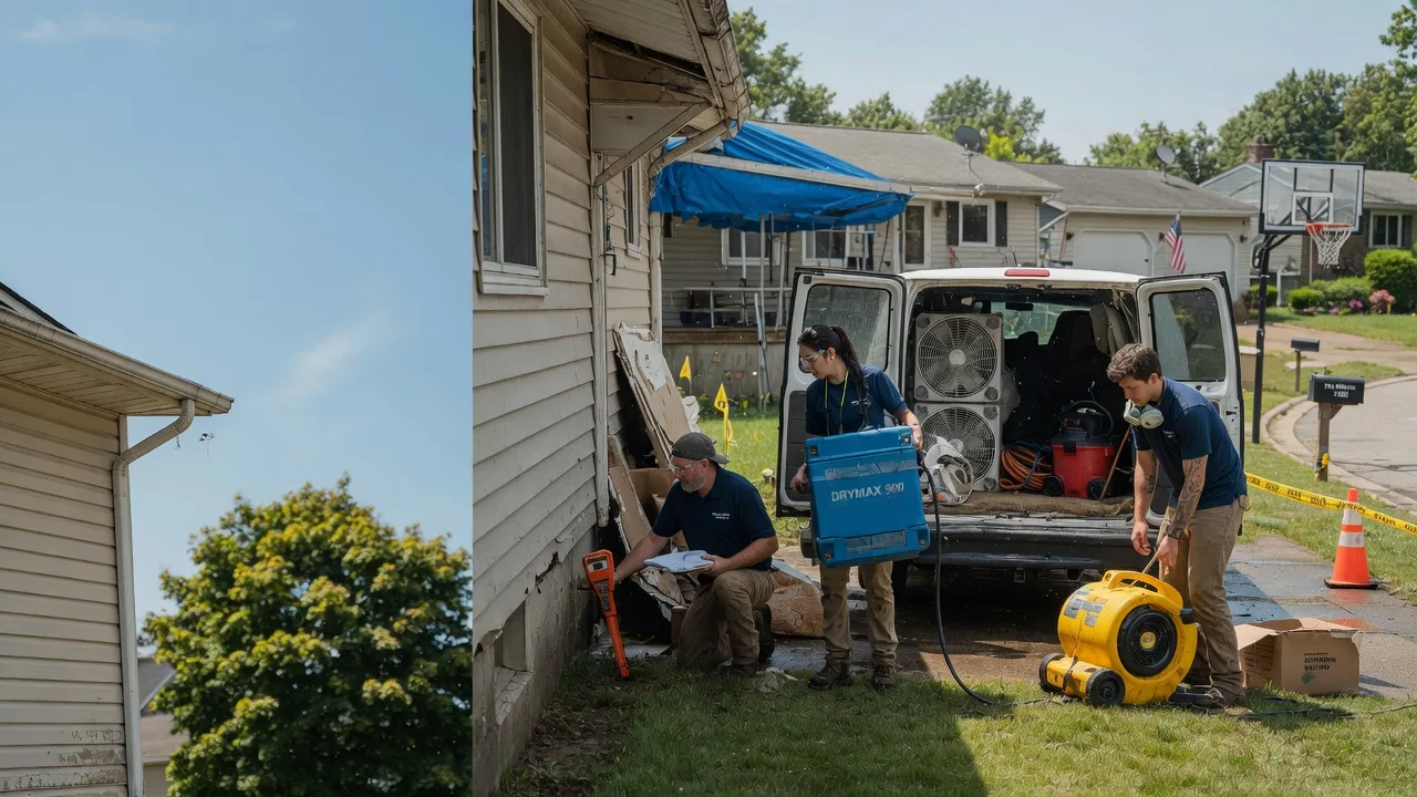 Ceiling Leak Cleanup in Riverdale, MD near me