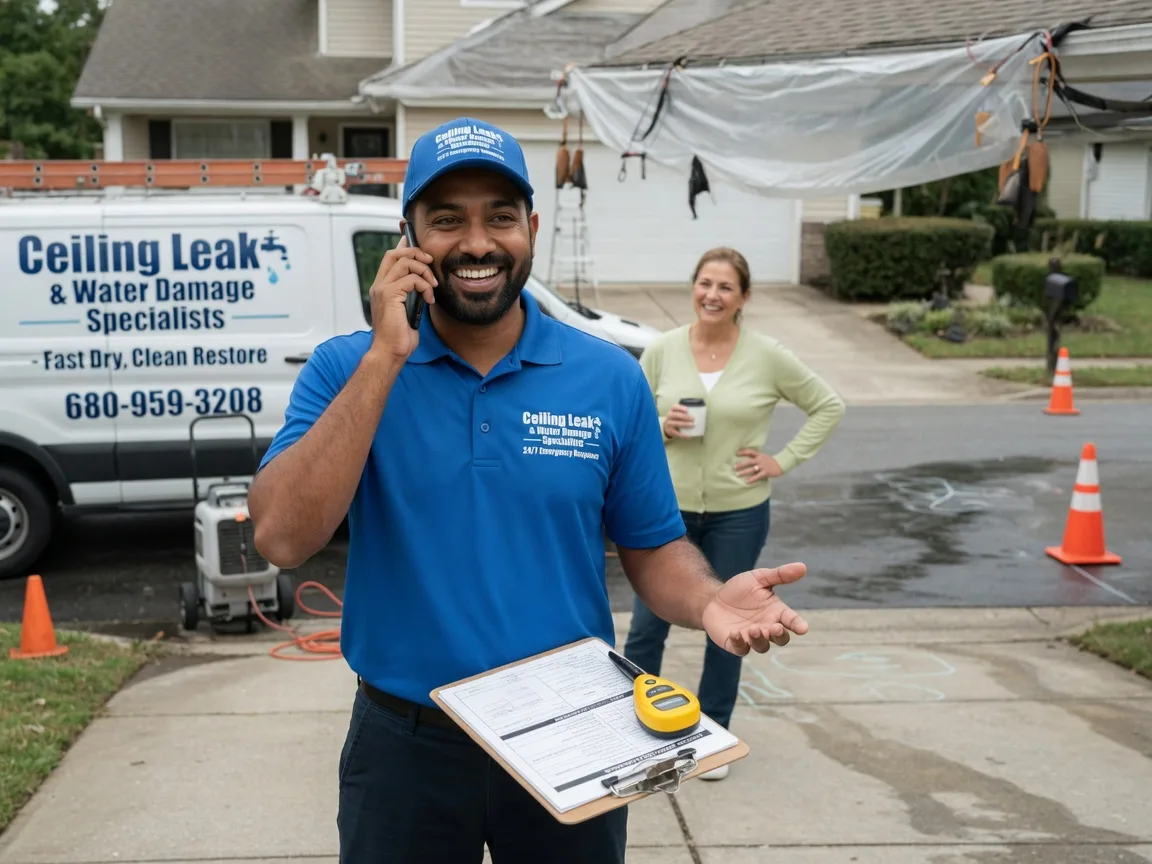 Ceiling Leak Cleanup Riverdale, MD FAQs
